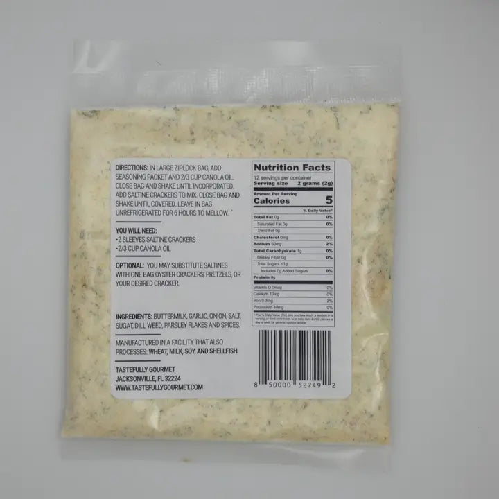Ramblin Ranch Cracker Seasoning Mix