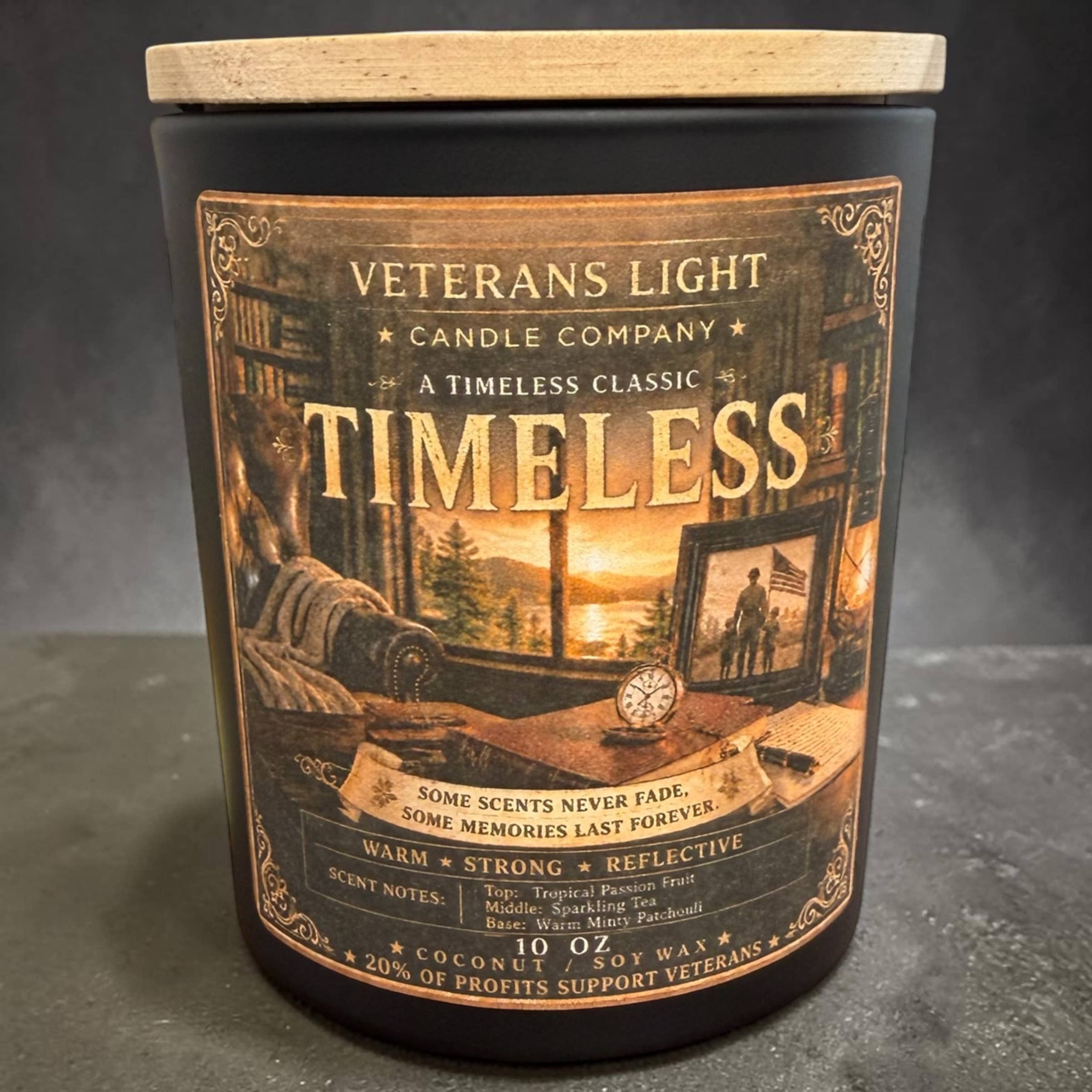Veterans Light 10oz Candle - Timeless