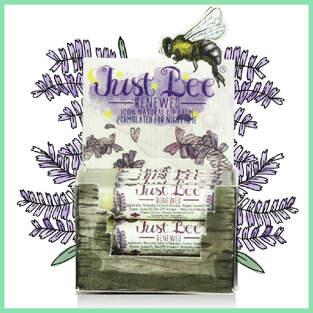Just Bee Renewed Lip Balm Lavender