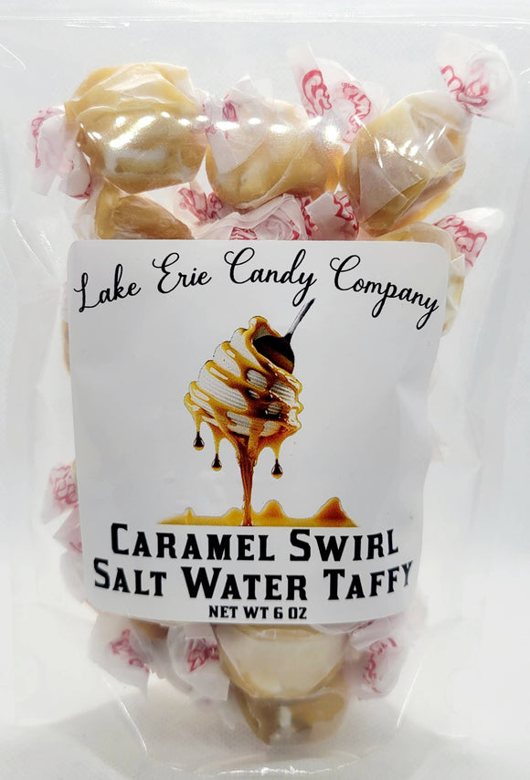 Caramel Swirl Salt Water Taffy