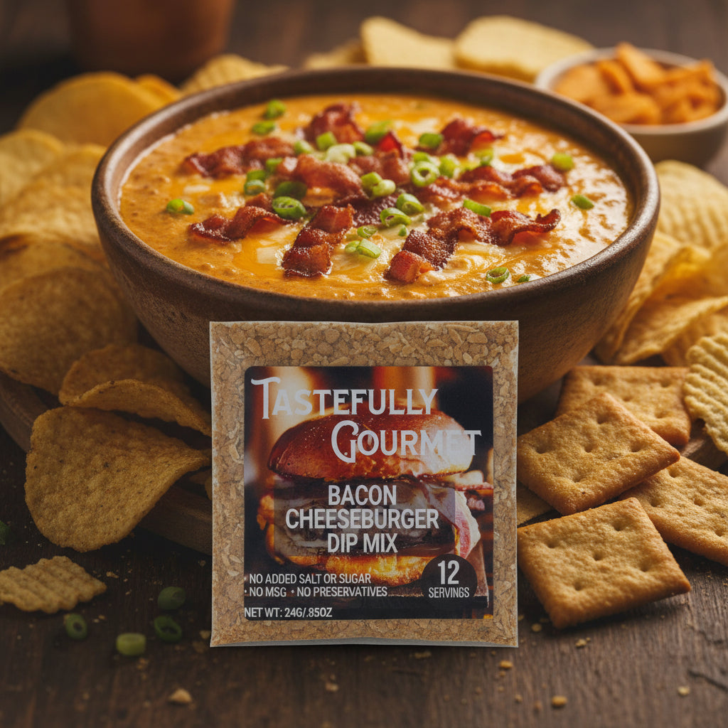 Grilled Bacon Cheeseburger Dip Mix