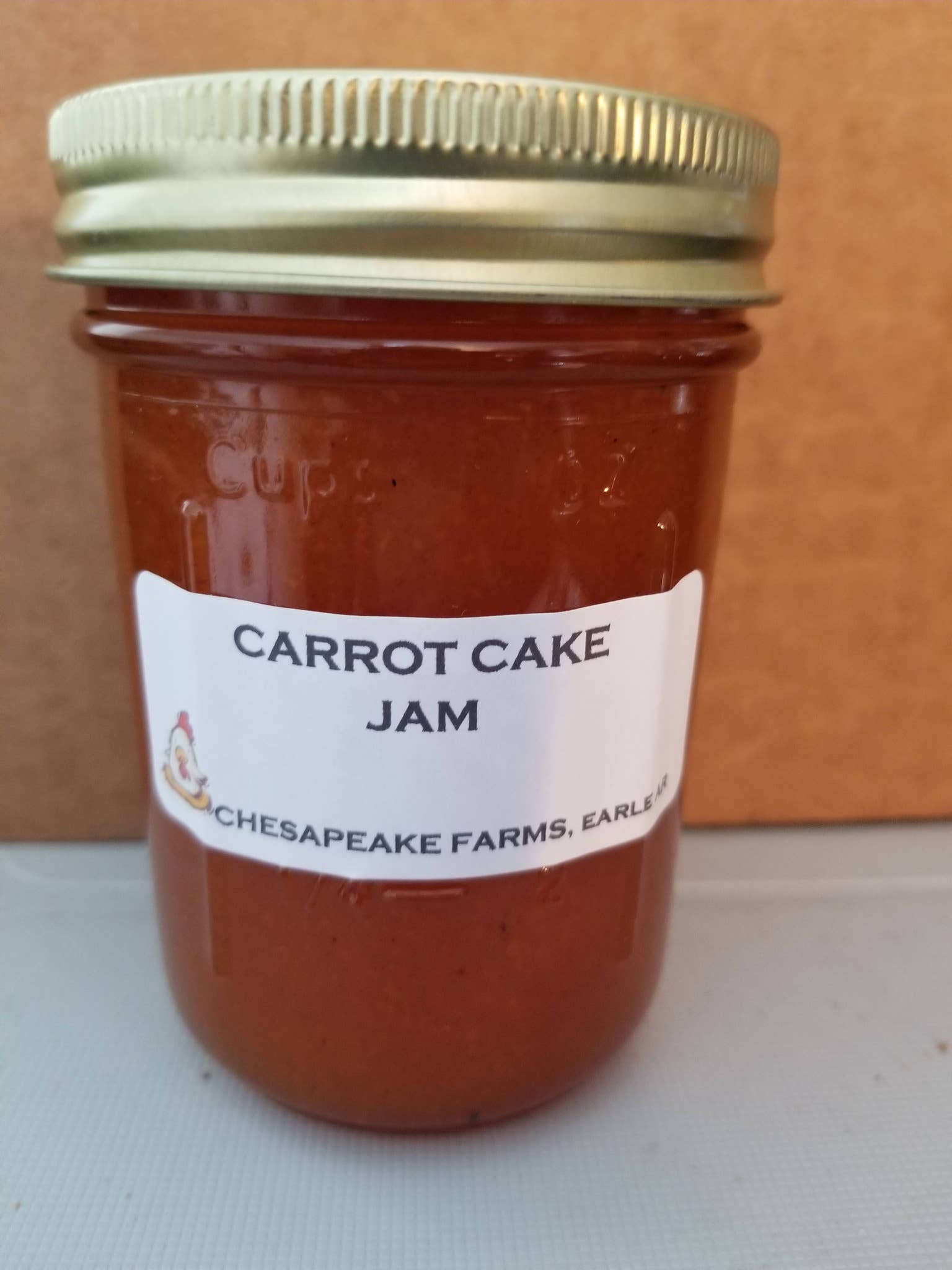 Arkansas Grown Small-batch Carrot Cake Jam 8oz