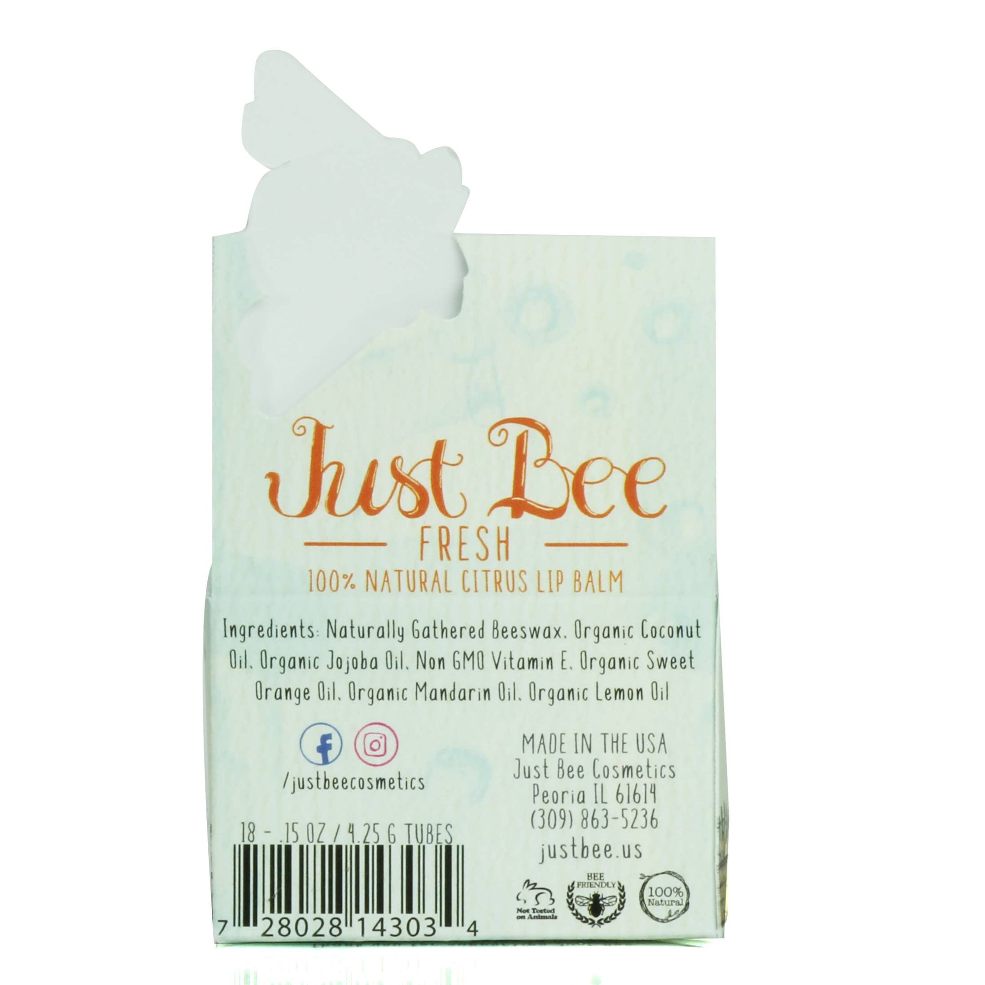 Just Bee Fresh Lip Balm Citrus
