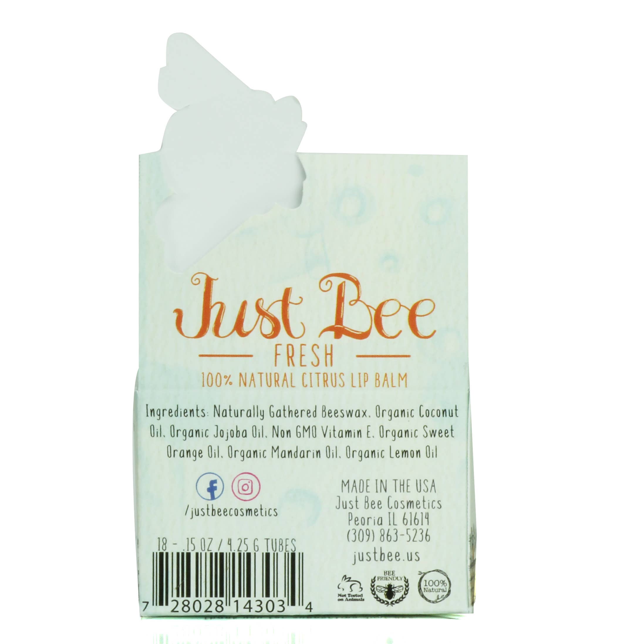 Just Bee Fresh Lip Balm Citrus
