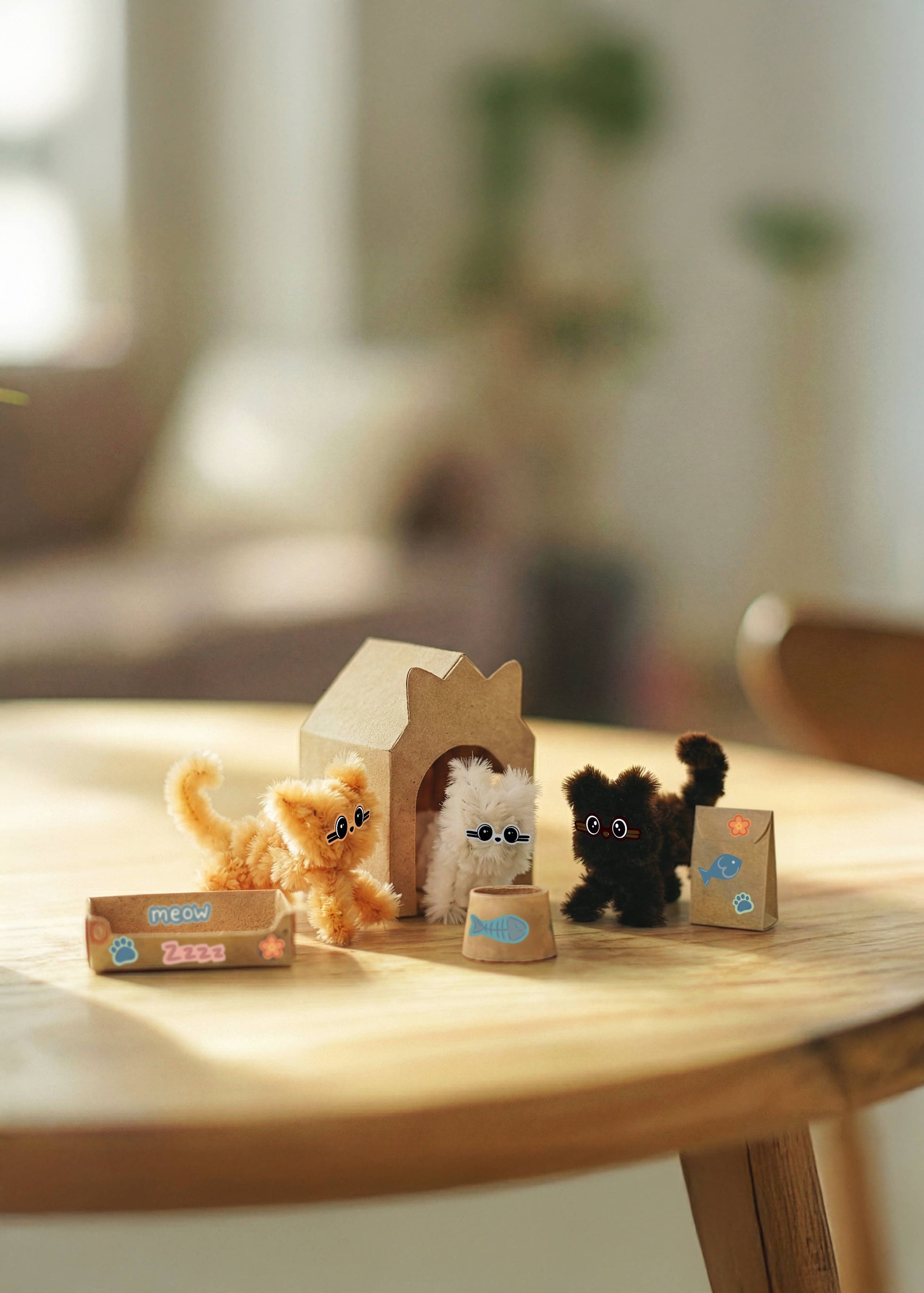 Mini Furry Friends Kit | Cute Animal Origami Kit