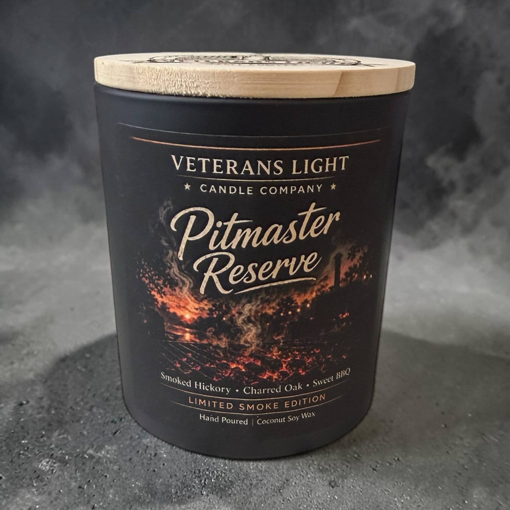 Veterans Light 10oz Candle - Pitmaster Reserve