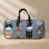 Quilted Kitty Travel Bag