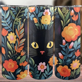 Midnight Bloom Slim Tumbler