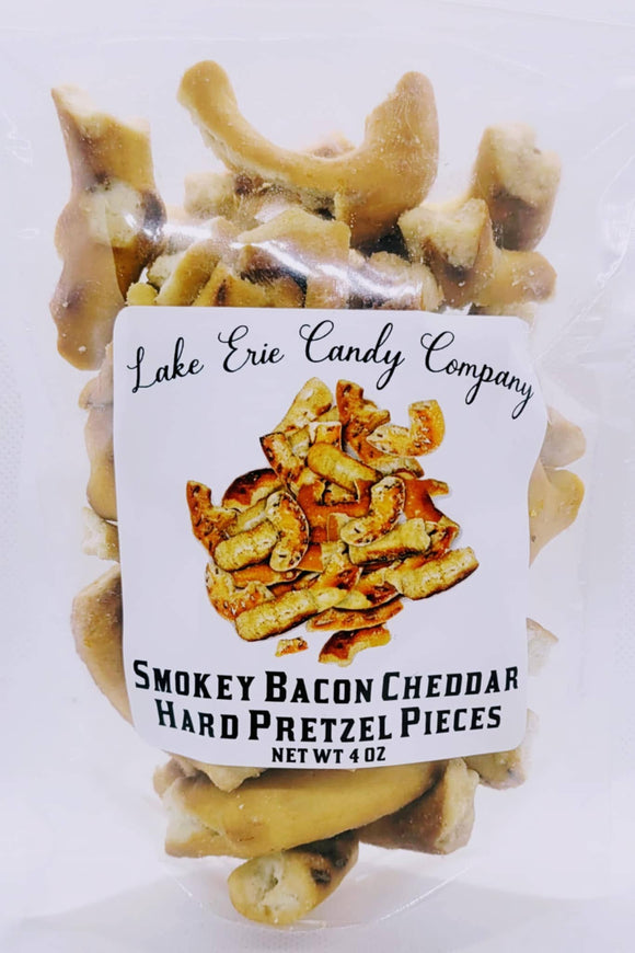 Smokey Bacon Cheddar Hard Pretzels Pieces