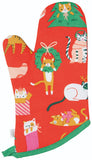 Let it Meow Christmas Oven Mitts Set of 2