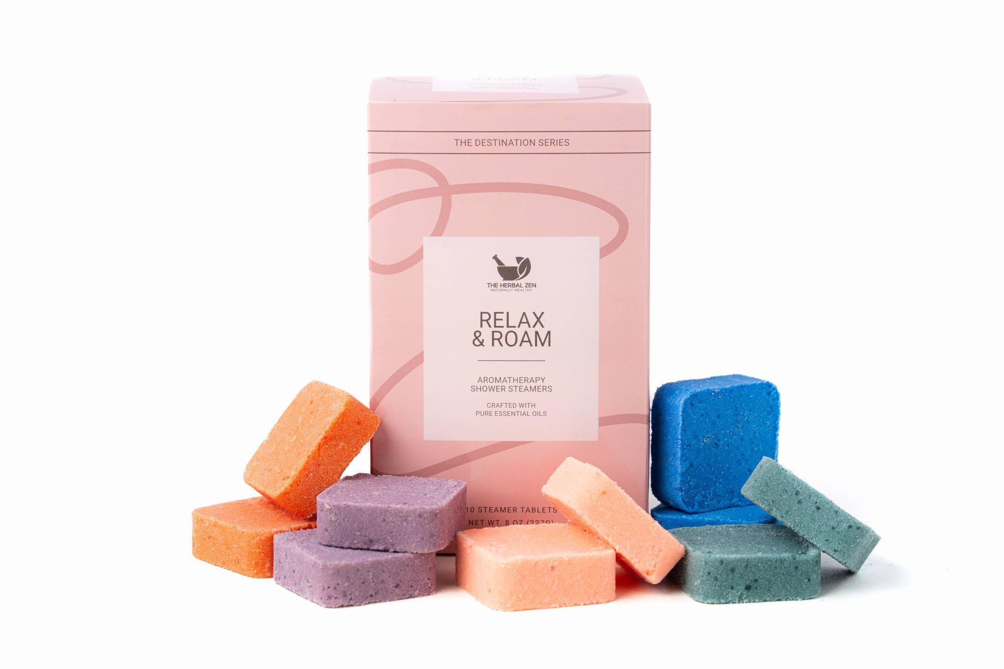 Relax & Roam Shower Steamer Variety Box | 5 Scents