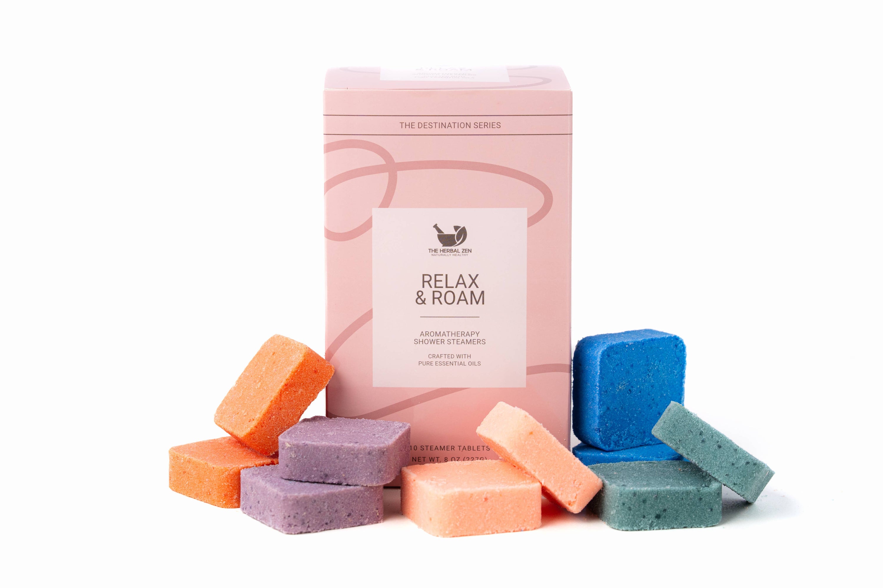 Relax & Roam Shower Steamer Variety Box | 5 Scents