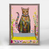 Feral Cat Missy Mini Framed Canvas