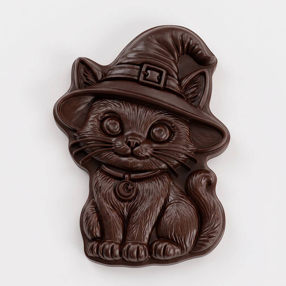 Witchy Whiskers – Witch Cat Chocolate Bite