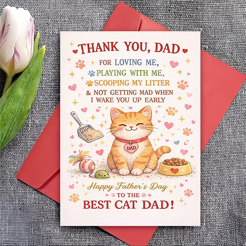15: Happy Father's Day Greeting Card