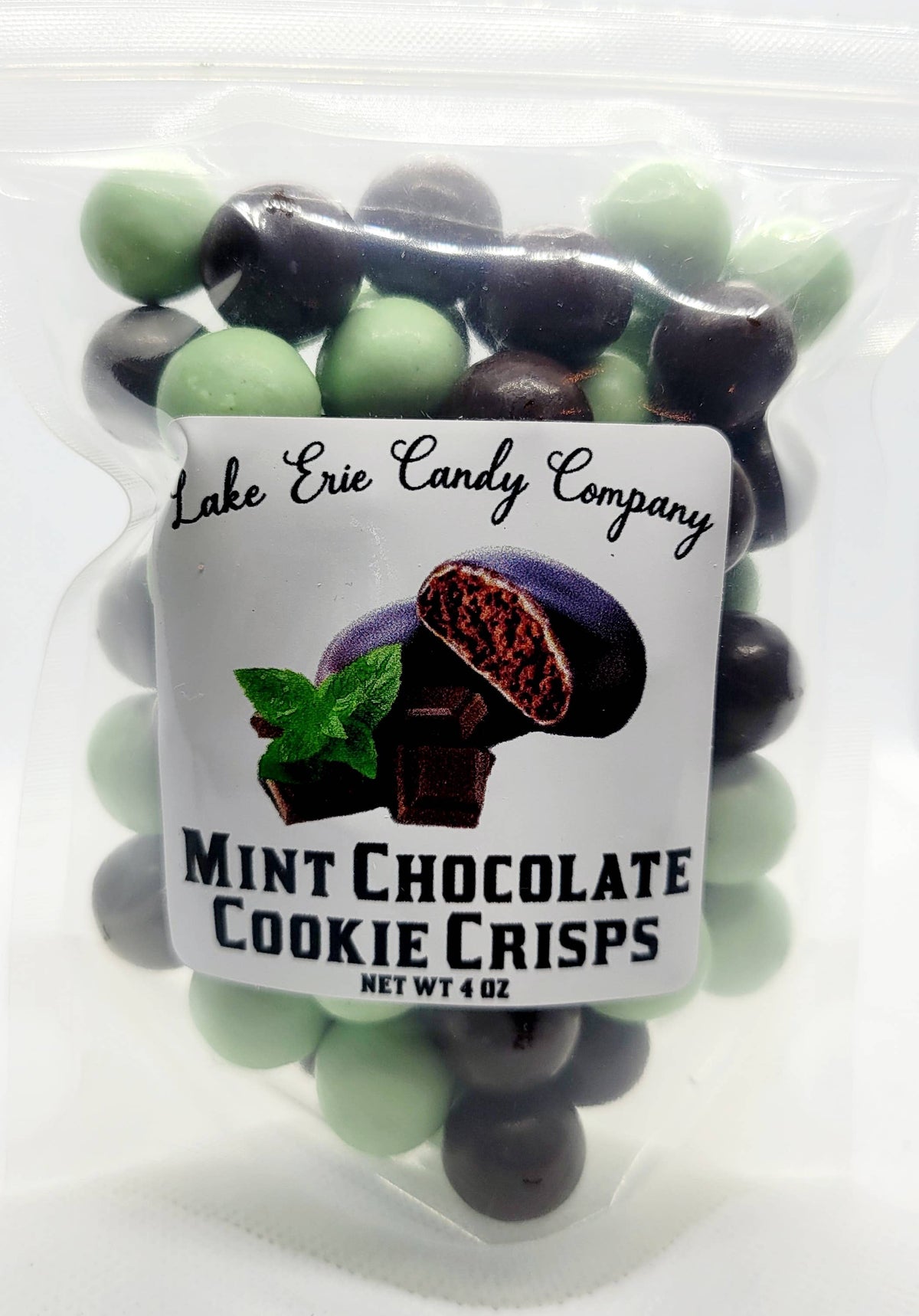 Mint Chocolate Cookie Crisps