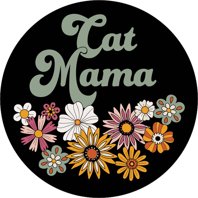 Cat Mama Car Coaster