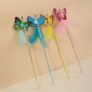 Butterfly Wand Cat Toy