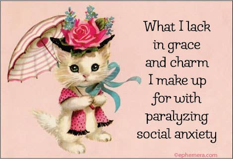 What I Lack in Grace and Charm Magnet