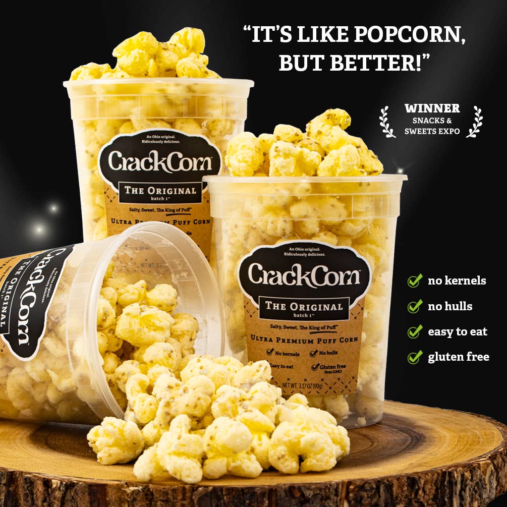 Crack Corn Puffy Pop -  Monkey Puffs (Banana & Chocolate)