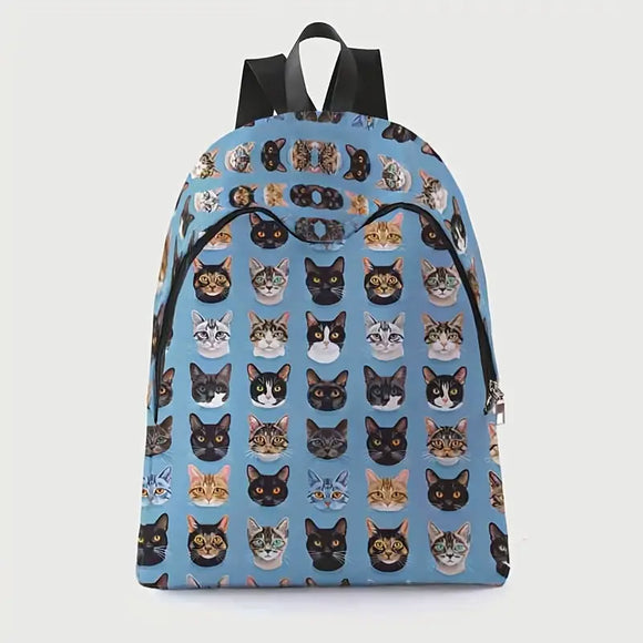 Multi Faces Kitty Backpack