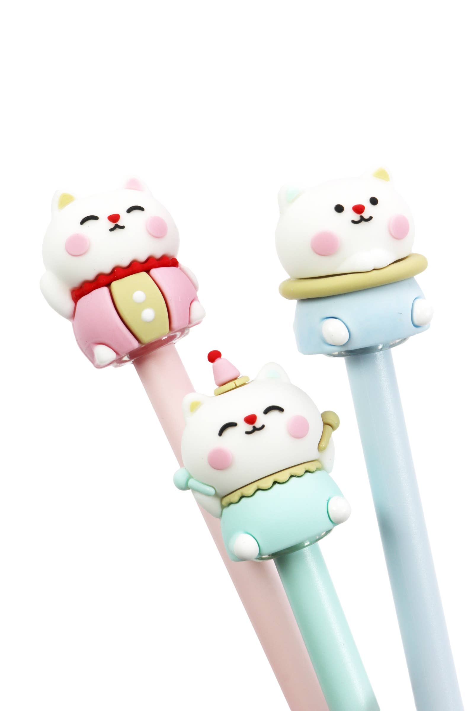 Circus Kitty Cat Figurine Ballpoint Pen