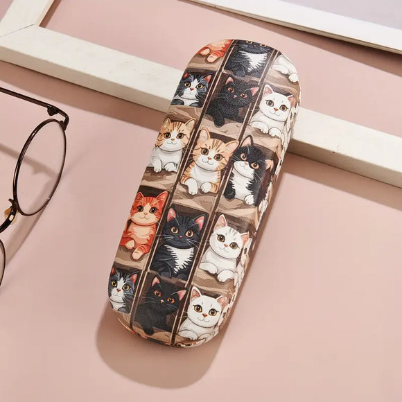 Happy Kitties Eyeglass Case