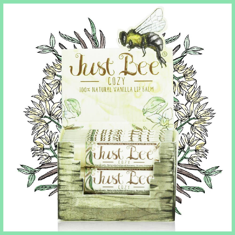Just Bee Cozy Lip Balm Vanilla