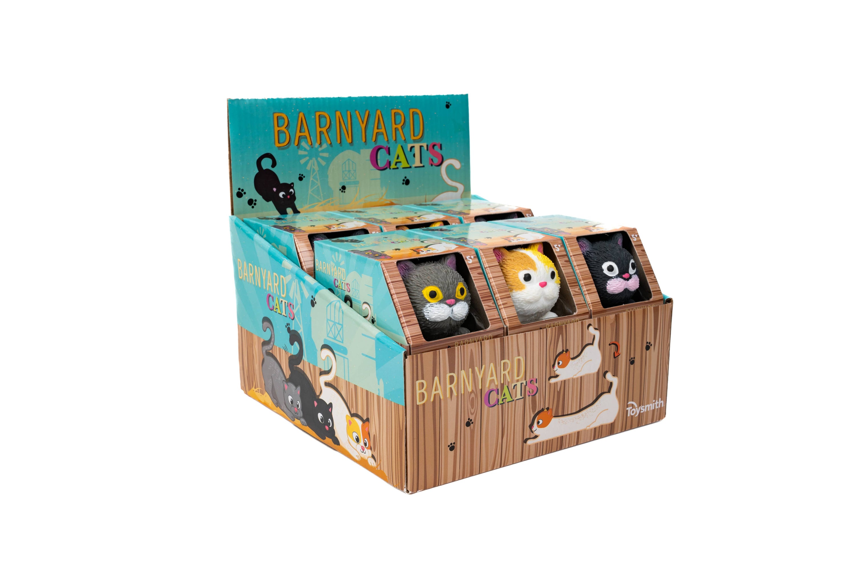 Barnyard Cats Squishy Sand Toy