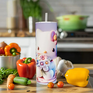 Hello Kitty Daisy Slim Tumbler