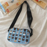 Multi Faces Kitty Crossbody Bag