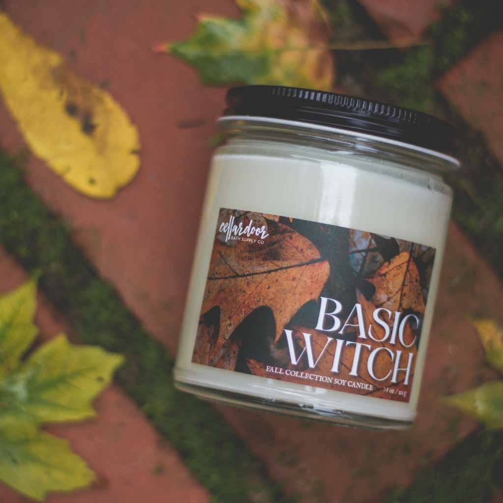 Cellar Door Bath Supply Co 7.5 oz Soy Candle - Basic Witch