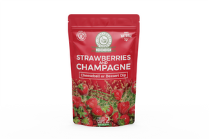 Strawberries and Champagne - Cheeseball