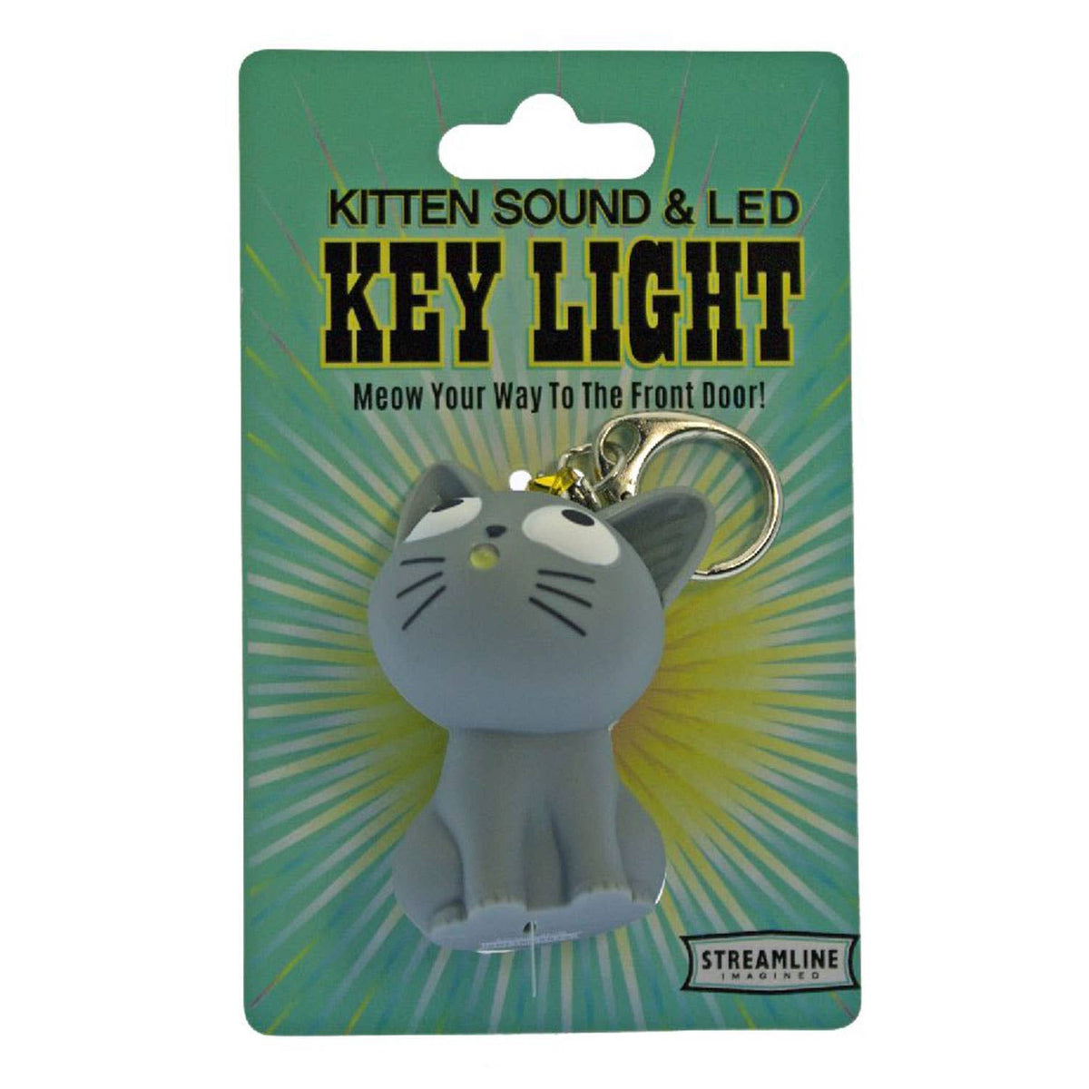 Purrfectly Bright – Kitten Sound & LED Keychain