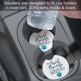 Rescued Absorbent Stone Car Coaster