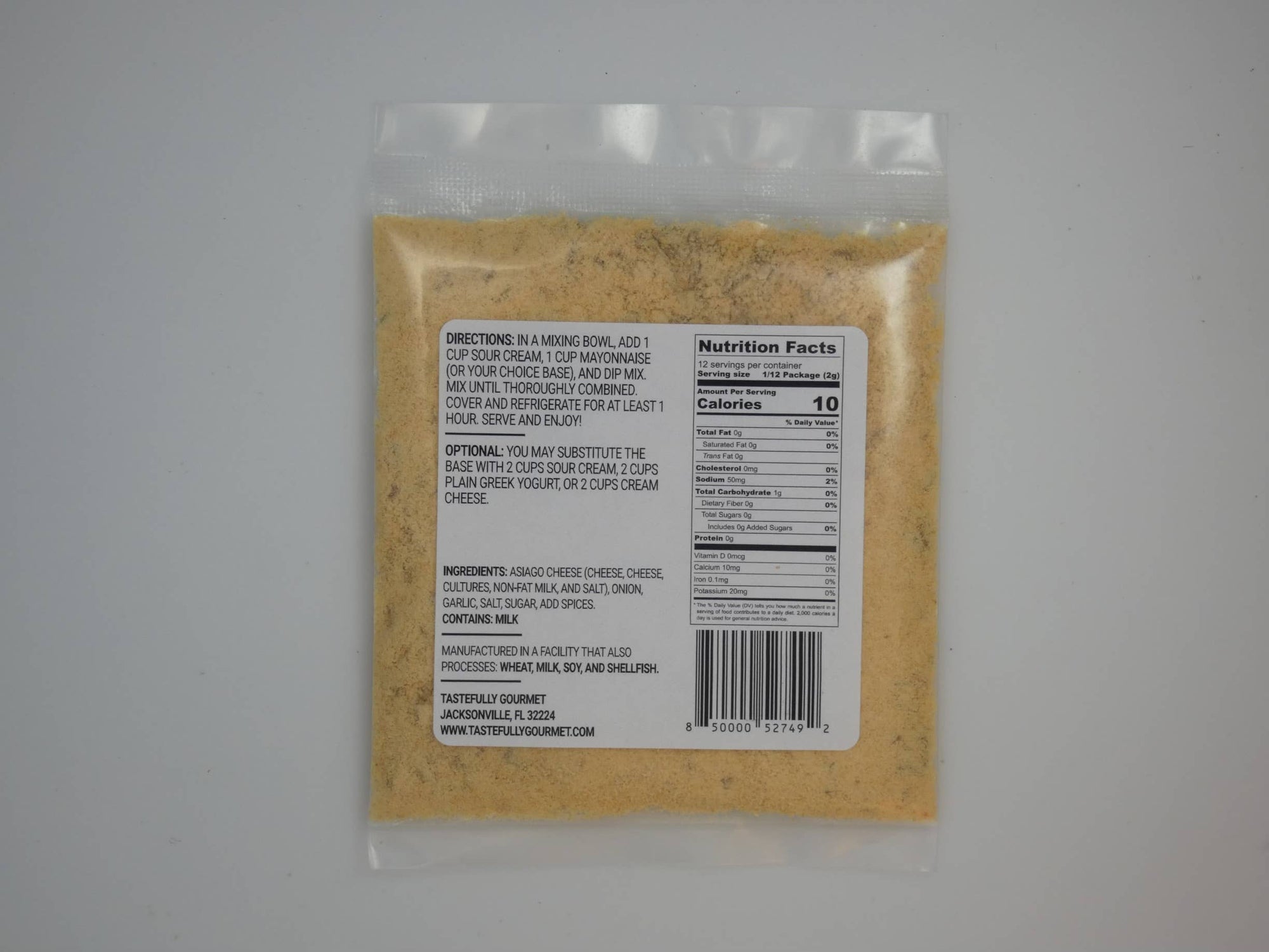 Aged Asiago Dip Mix