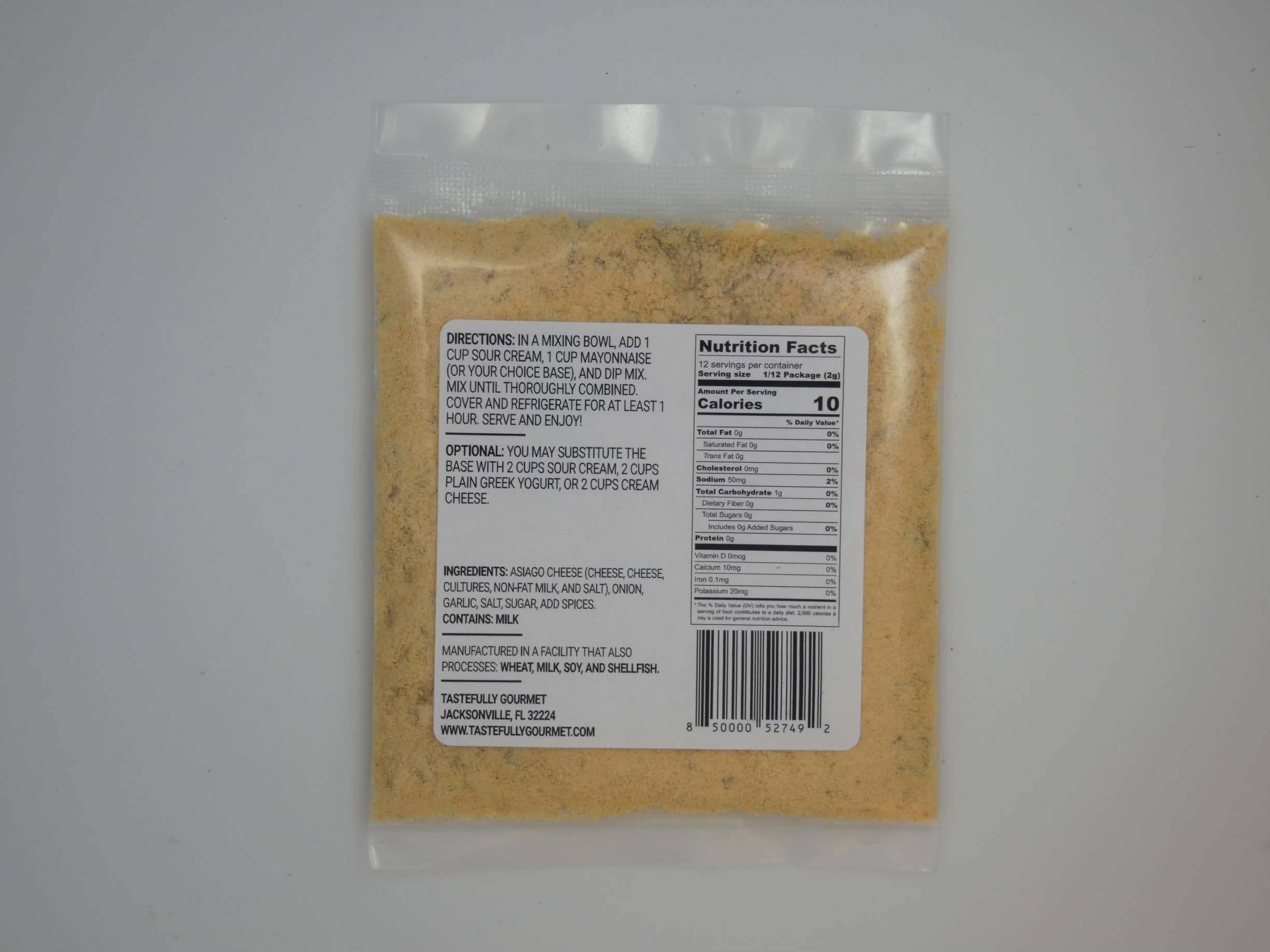 Aged Asiago Dip Mix
