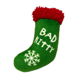 Kittybelles Good/Bad Kitty Stocking For Cats