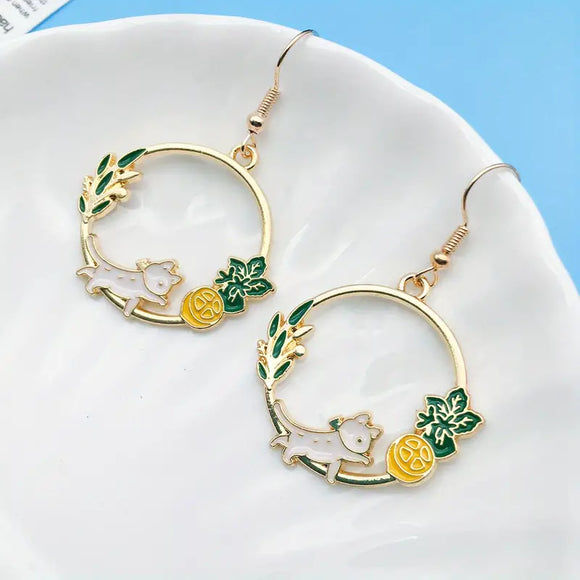 Lemon Squeezy Earrings