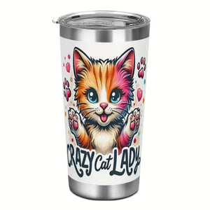 Crazy Cat Lady Coffee Tumbler