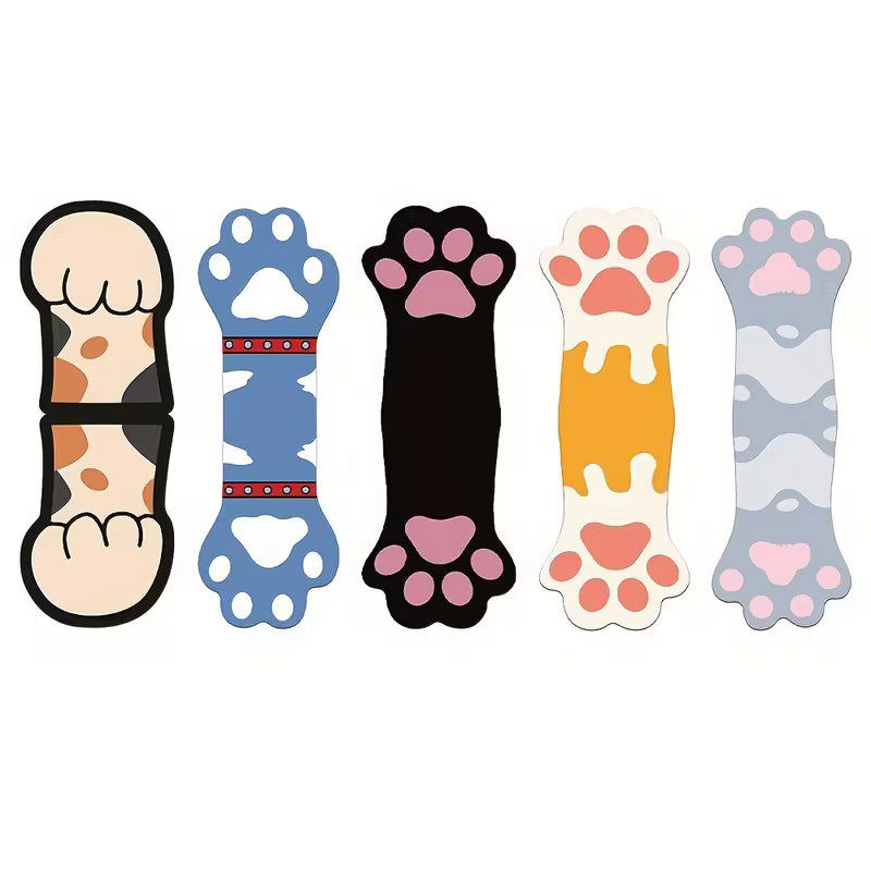 Pawprint Magnetic Bookmarks