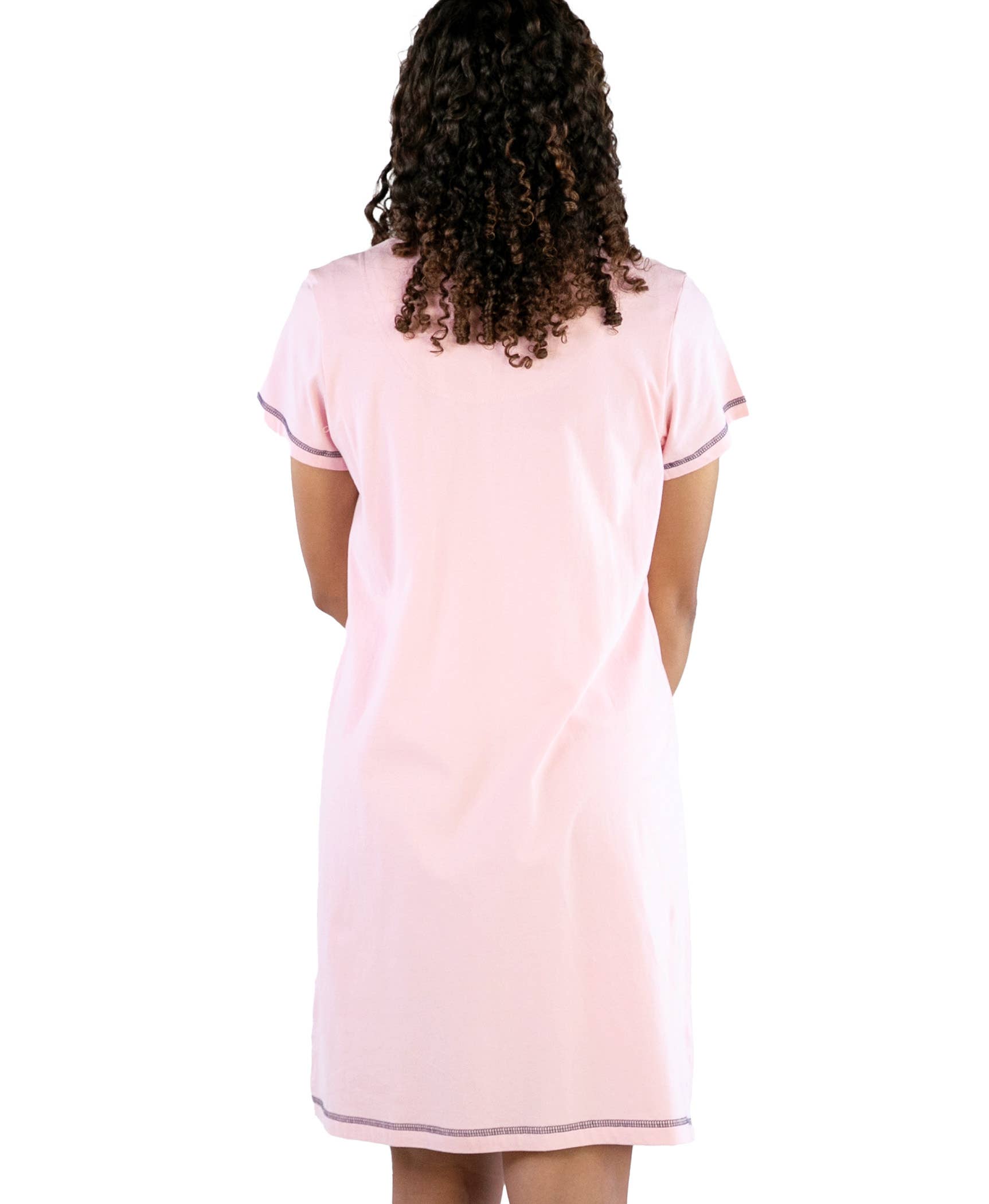 Cat Mom V-Neck Nightshirt