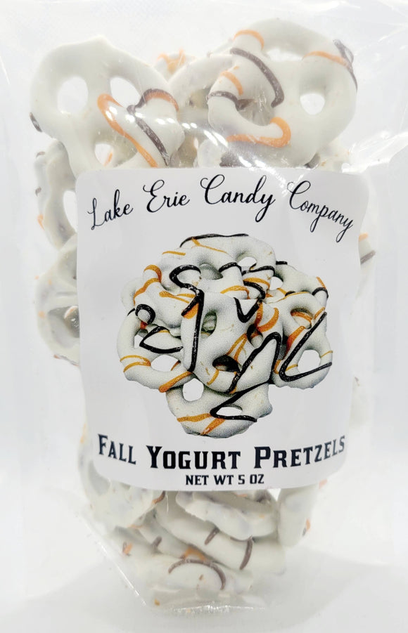 Fall Yogurt Pretzels