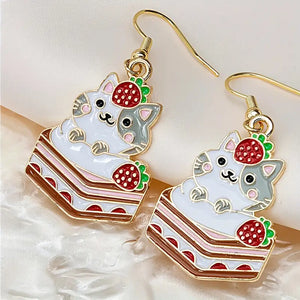 Oh look a Strawberry Earrings