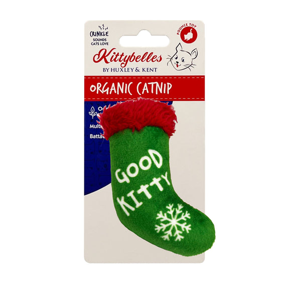 Kittybelles Good/Bad Kitty Stocking For Cats