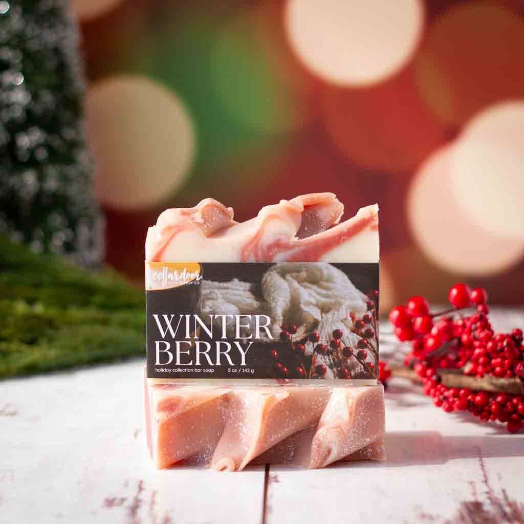 Winter Berry Bar Soap – bath & body treat at the Feline Community Network gift shop