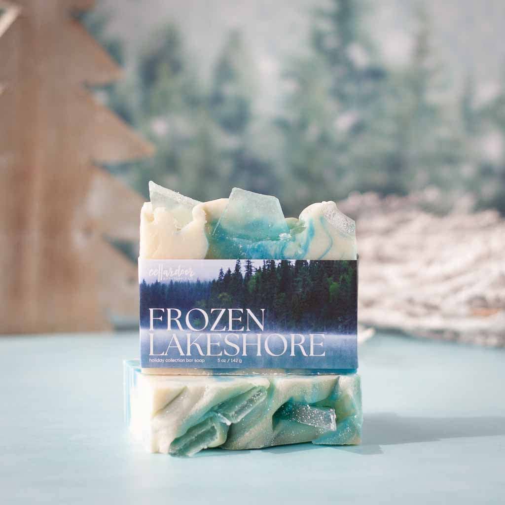 Frozen Lakeshore Bar Soap – bath & body treat at the Feline Community Network gift shop
