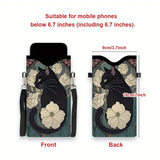 Faux Leather Phone Bag