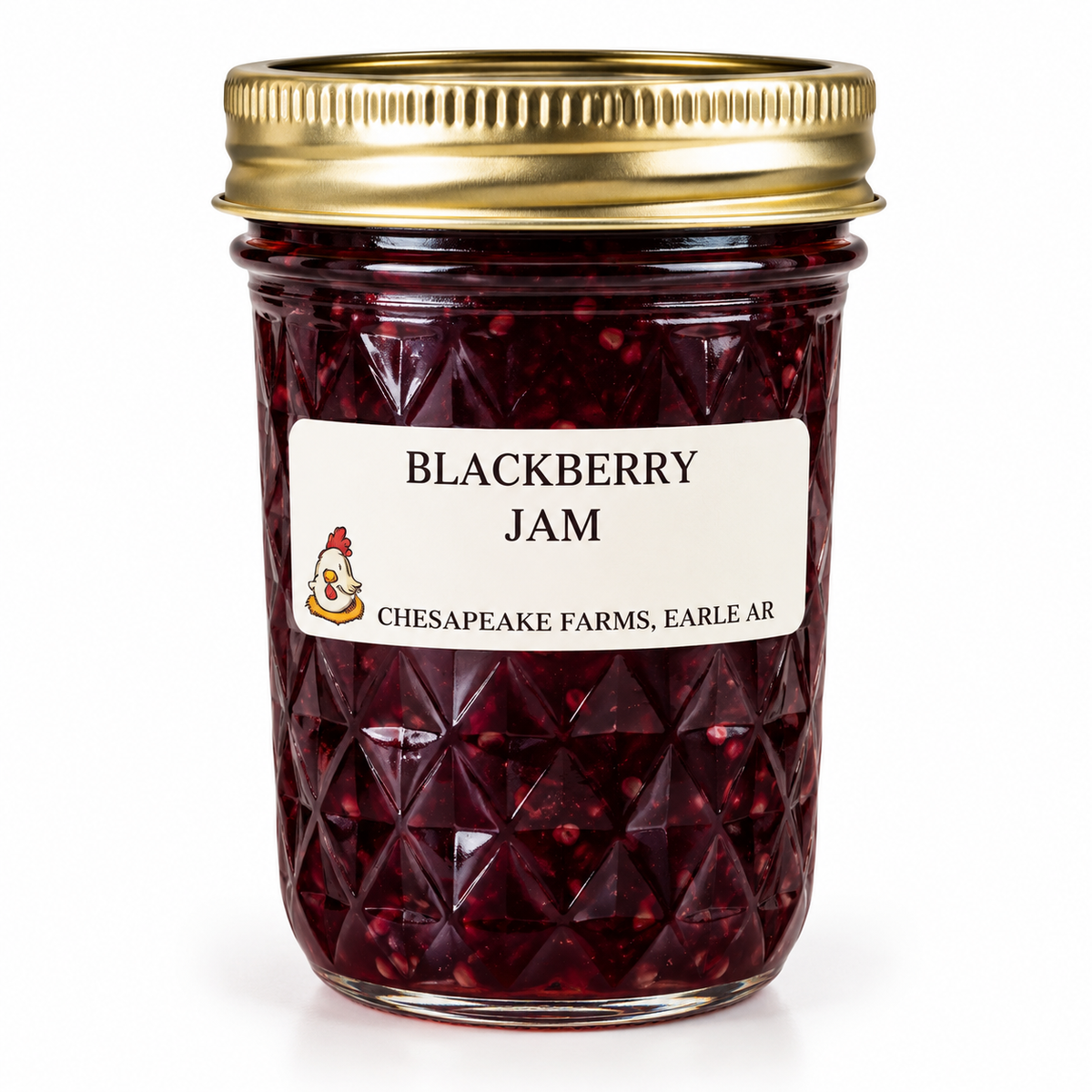 Chesapeake Farms Small Batch Blackberry Jam