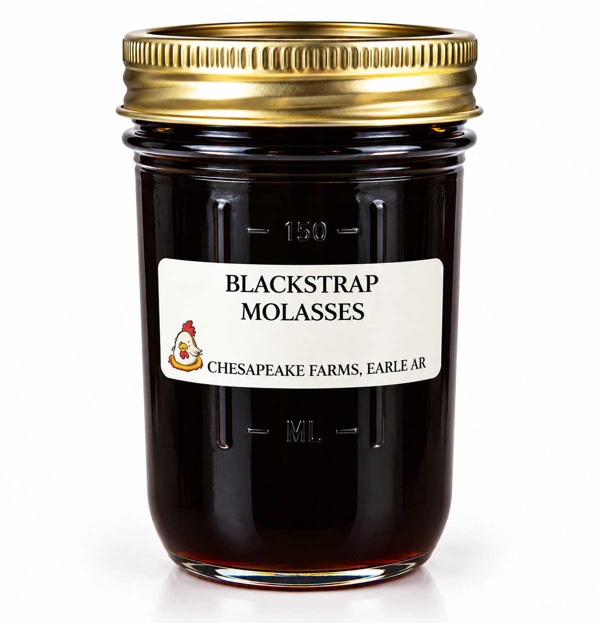 Chesapeake Farms Organic Blackstrap Molasses